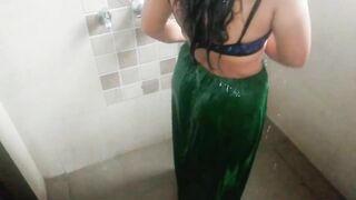 desi Stepmom Restroom Sex