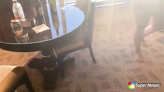 Arab cuckold two Vegas day