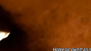 Sweet Mae Mayers takes a monster cock completely inside