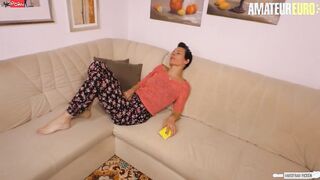 HausfrauFicken - Dark Haired German Mature Hardcore Snatch Pounded! With Her Old Mistress - AMATEUREURO