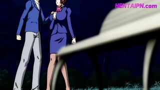 Hentai Mom Hard Pounded in Public Park