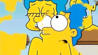 Marge Simpson cheating mom