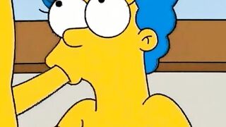 Marge Simpson cheating mom
