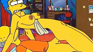 Marge Simpson cheating mom