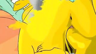 Marge Simpson cheating mom