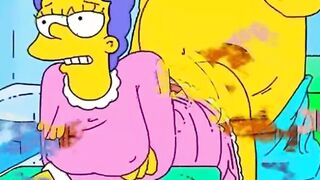 Marge Simpson cheating mom