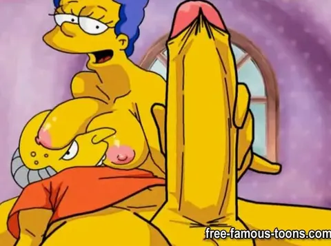 Marge Simpson Booty Porn - Love4Porn.com Presents Marge Simpson cheating mom