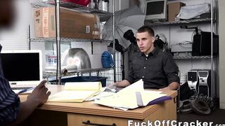 Straight redneck receives raw BBC for money