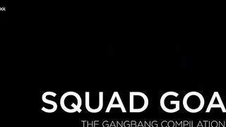 BLACKED - SQUAD GOALS - The Gang Bang Compilation