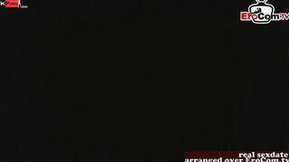 Big Tit hoe doing anal interracial sex inside fishnet tights