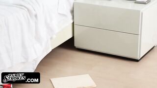 Family Strokes - Blonde 19 year old Loves Rides Her Stepdads Dick