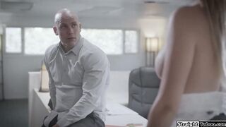 Secretary gets fucked rough by her boss