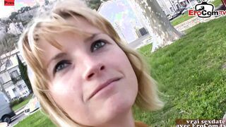Pick up a petite french women with tiny breasts for sexual 3 hole sex