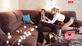 LOS CONSOLADORES Sicilia & Anina Silk In Crazy point of see Threeway