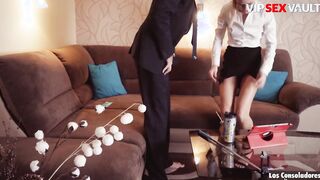 LOS CONSOLADORES Sicilia & Anina Silk In Crazy point of see Threeway