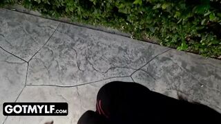 Sexual Milf Caught On Tape Flashing Boobies