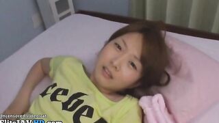 Japanese lovely girlfriend cant refuse good sex