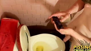 Cooper Reeves and Nolan love pissing on each other