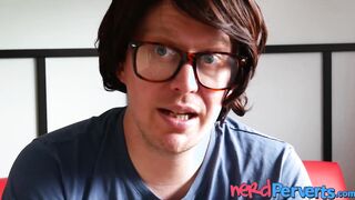 Busty cutie pussy banged by tricky English producer