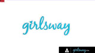 GIRLSWAY - babe 18yo Girls Wants To Have Fun By Having An Sex Party With Skye Blue Outdoor