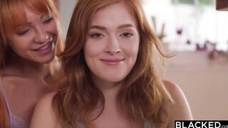 BLACKED Bratty & huge african cock-hungry red oral sex always getting her way