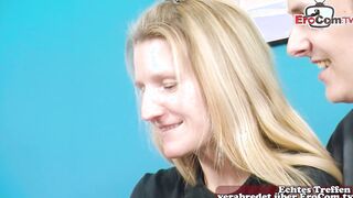 German saggy melons ex-wife next door Eva vanfuert try porn casting