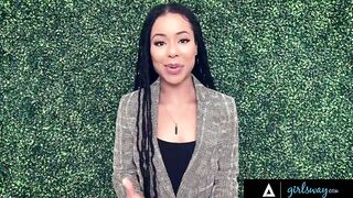 GIRLSWAY Milf Queen Reagan Foxx goes Sexually Intense into Parody Documentary