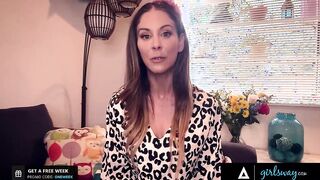 GIRLSWAY Milf Queen Reagan Foxx goes Sexually Intense into Parody Documentary