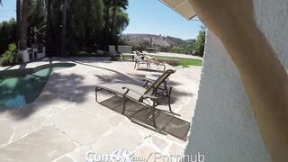 CUM4K Creeping Step Guy Blows Numerous Leaking Creampies