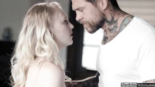 Virgin girl fucked rough by an older guy