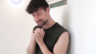 Horny Drew Dixon wears hot jockstrap during POV ass fuck