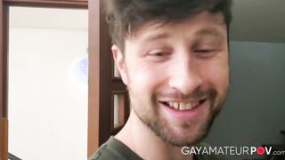 Horny Drew Dixon wears hot jockstrap during POV ass fuck