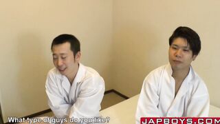 Asian guy has some anal lovemaking with tight twink ass