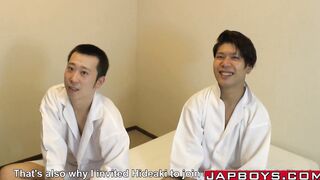 Asian guy has some anal lovemaking with tight twink ass