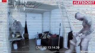 HORNYHOSTEL - Spanish women Anastasia Brokelyn Offers Her Good Hot Pussy To Janitor - LETSDOEIT