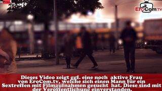 German Outdoors Agent fucks a sensual BBW Hoe outside