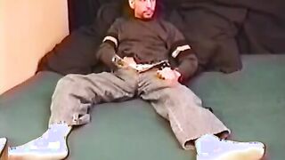 Sexy Shane with a huge cock in his first solo jack off scene