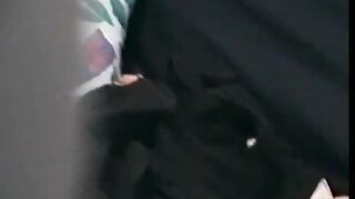 Zack unzips his pants and starts to massage his cock