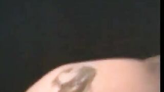 Zack unzips his pants and starts to massage his cock
