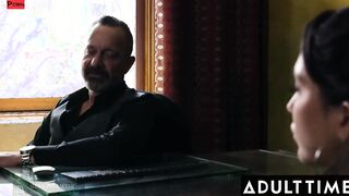 Stubborn Step Daughter Insists On Anal Jizzed Solution