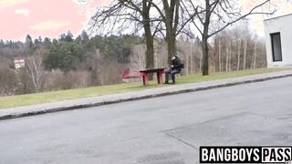 This dude didnt really want to fuck but he needed the cash