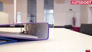 Bums Buero - Boss Banged Big Boobs Secretary For Masturbating - LETSDOEIT