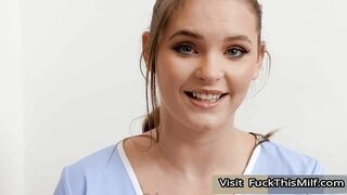 Nurse Taylee Wood Drains Sam's Cock Of Every Single Drop Of Semen For A Hefty Sum