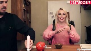 TURNED ON HOSTEL - Teen Skank Is Ready For Creampie From