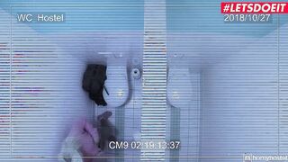 TURNED ON HOSTEL - Teen Skank Is Ready For Creampie From
