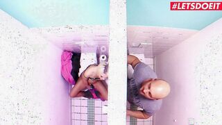 TURNED ON HOSTEL - Teen Skank Is Ready For Creampie From