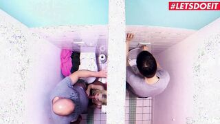 TURNED ON HOSTEL - Teen Skank Is Ready For Creampie From