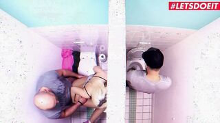 TURNED ON HOSTEL - Teen Skank Is Ready For Creampie From