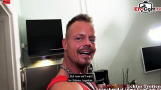 German slender Goth mom pick up for real Sex date