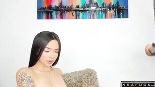 The most Beautiful Girl Put Oil in her B